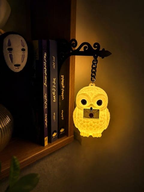 چراغ کتابخانه‌ای جغد