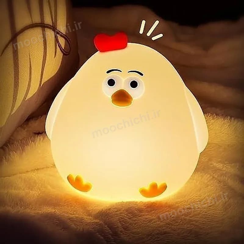 چراغ خواب سیلیکونی مرغ کیوت - موچی چی
